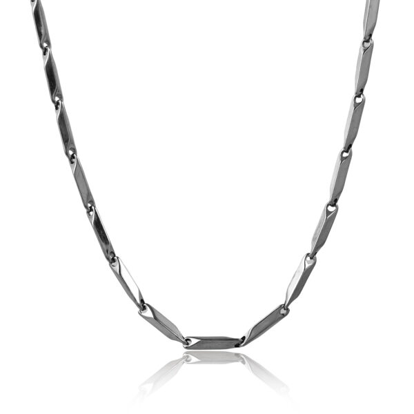 SILVER LINK NECKLACE
