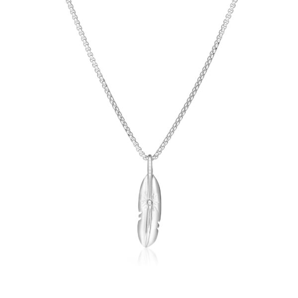 SILVER DROP NECKLACE